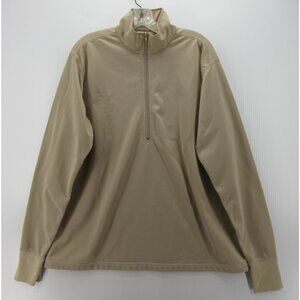 US Military Shirt Medium Sleeping Base Layer 1/4 Zip Active Force Heat